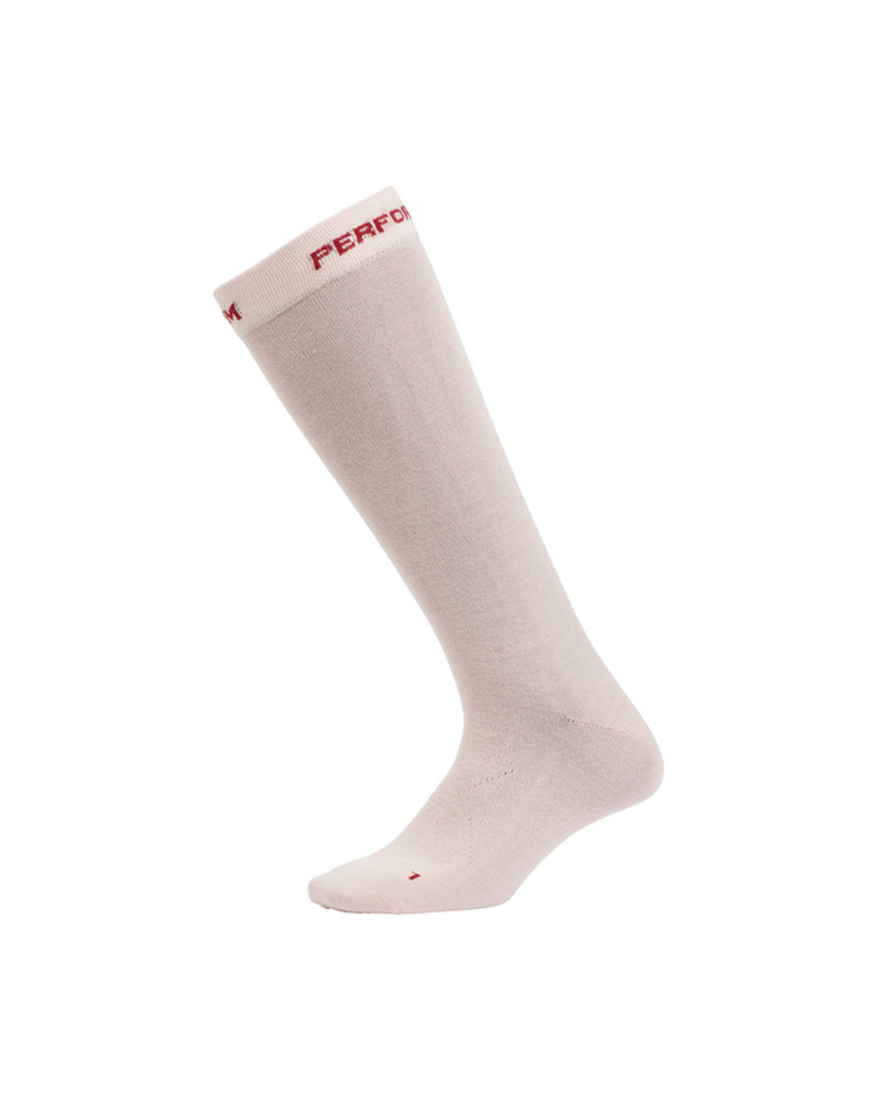 Merino Pro-Fit II Australian Merino Wool Ski Socks Soft Pink