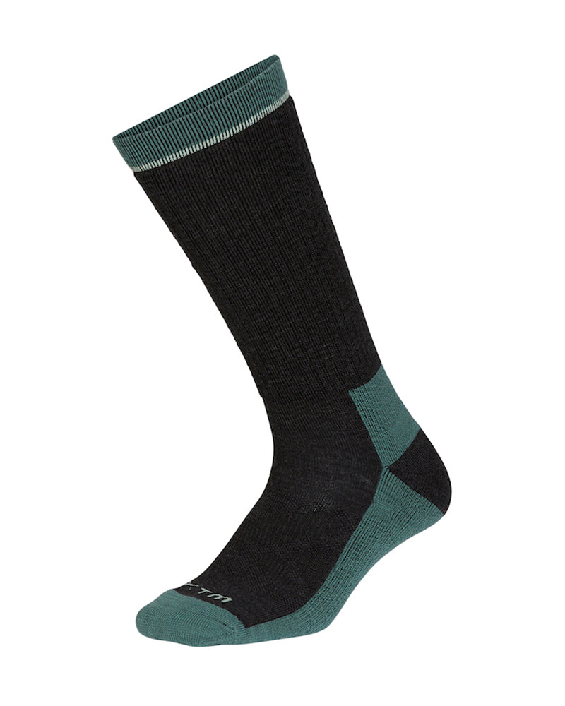 Overland Mid-weight Merino Wool-Blend Hiking Sock Spruce Green