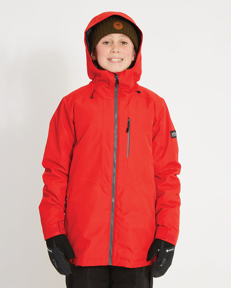 Titanium III Kids Snow Jacket Lava