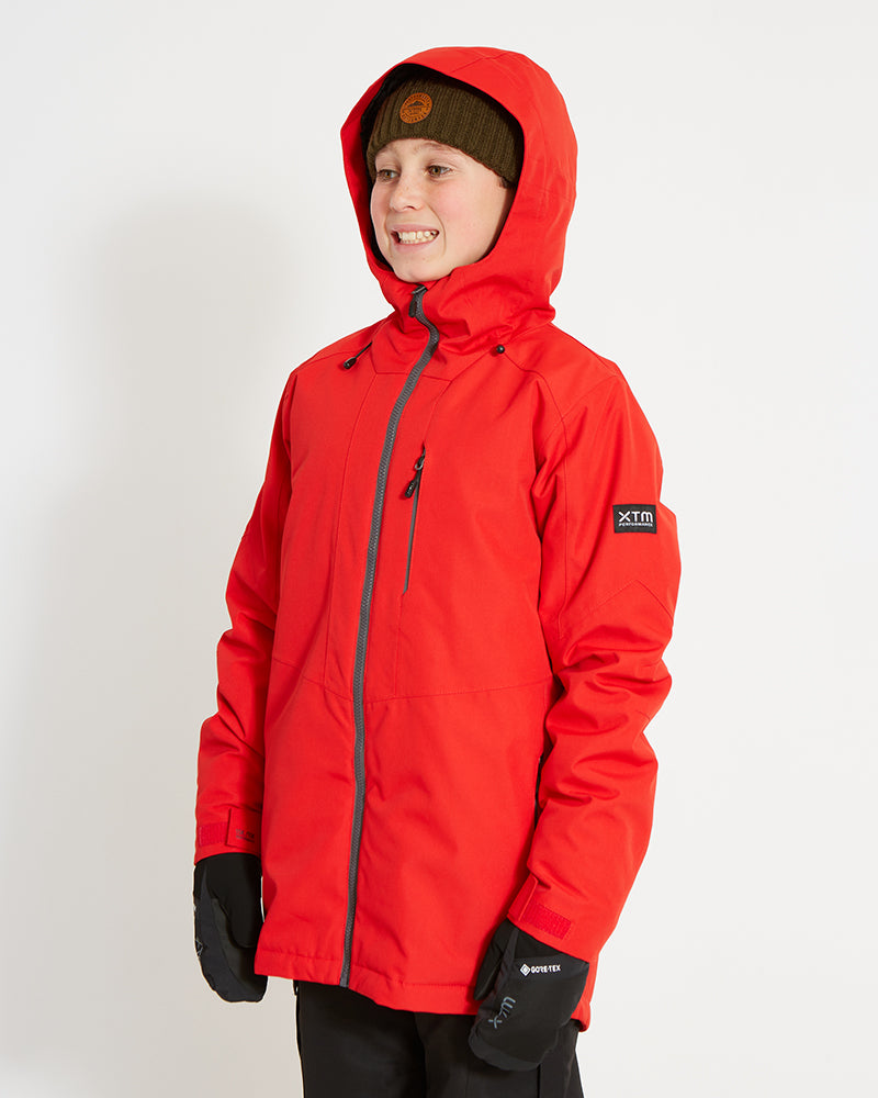 Titanium III Kids Snow Jacket Lava