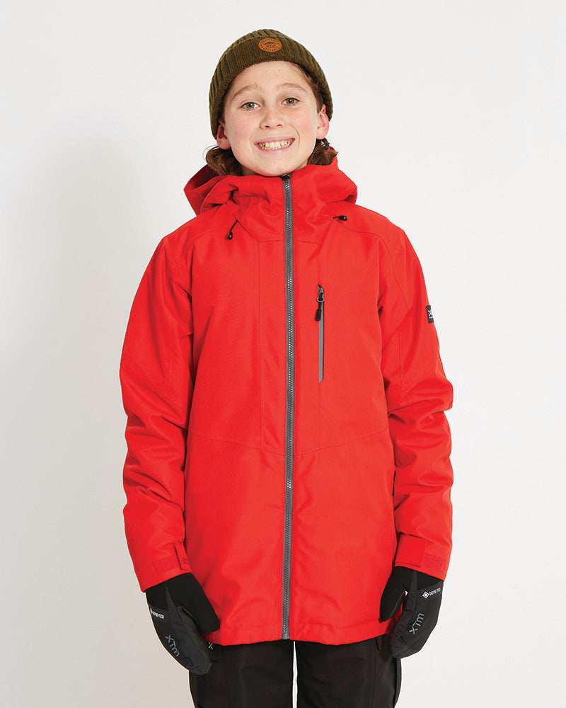 Titanium III Kids Snow Jacket Lava