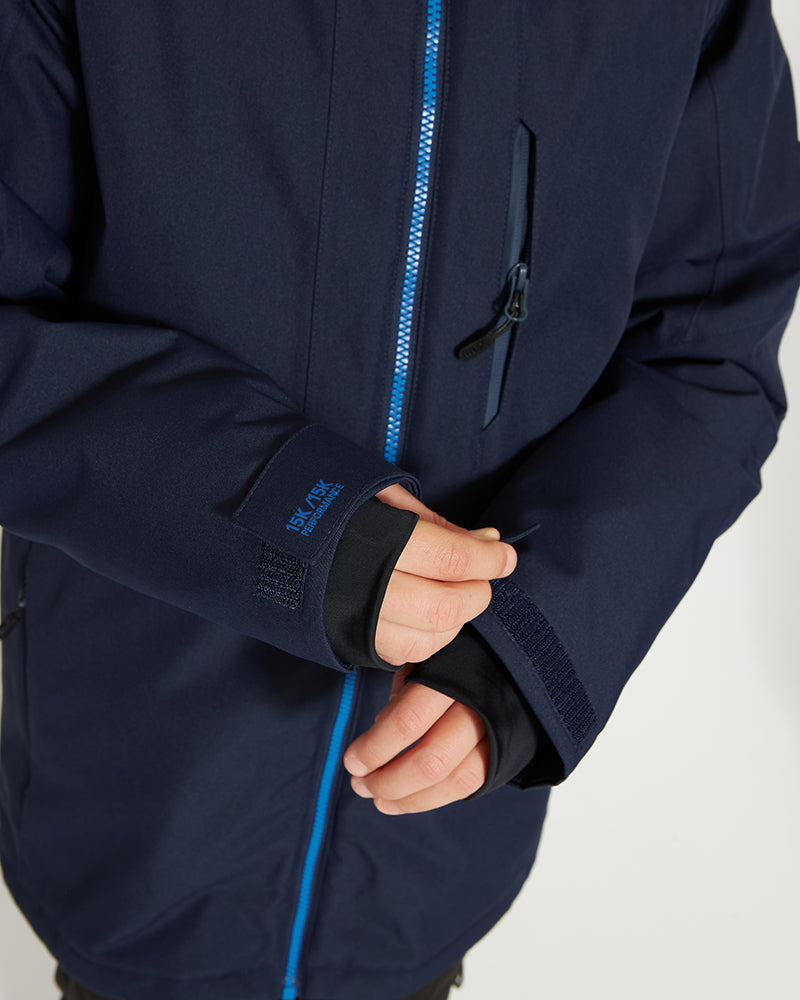 Titanium III Kids Snow Jacket Midnight Navy