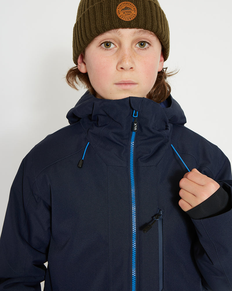 Titanium III Kids Snow Jacket Midnight Navy