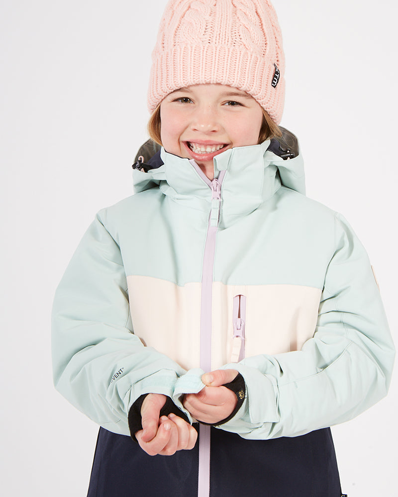 Snowcone Kids Snow Jacket Cool Mint