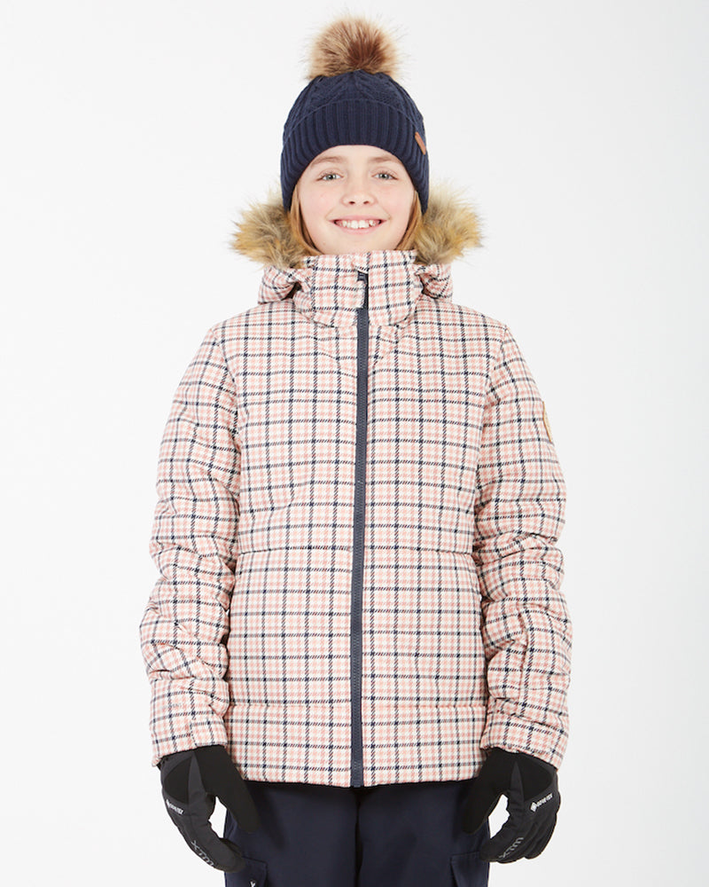 Pippa Kids Snow Jacket Plaid