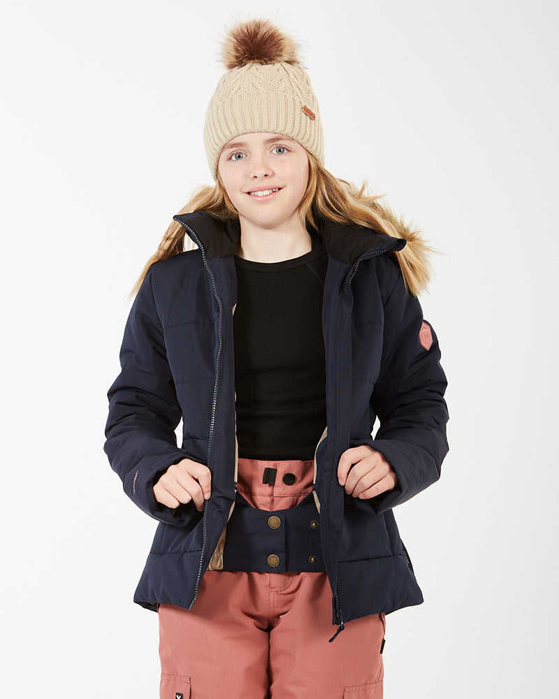 Pippa Kids Snow Jacket Navy