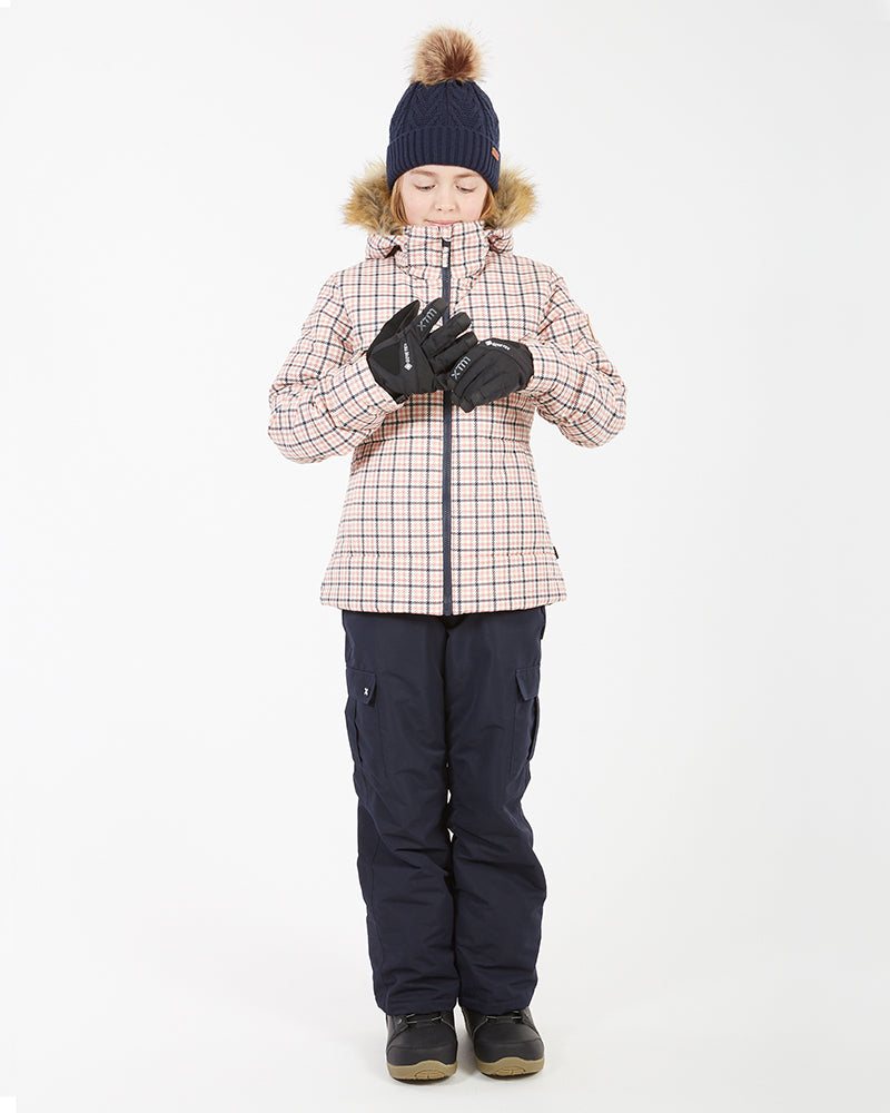 Pippa Kids Snow Jacket Plaid