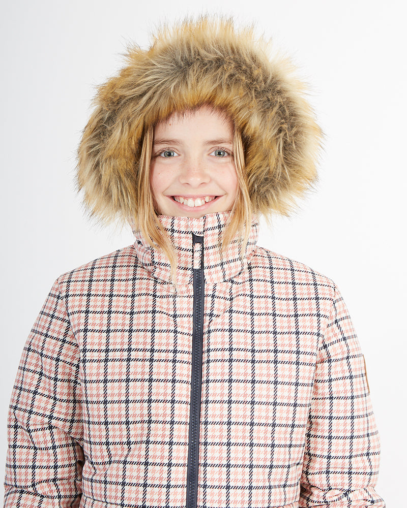 Pippa Kids Snow Jacket Plaid