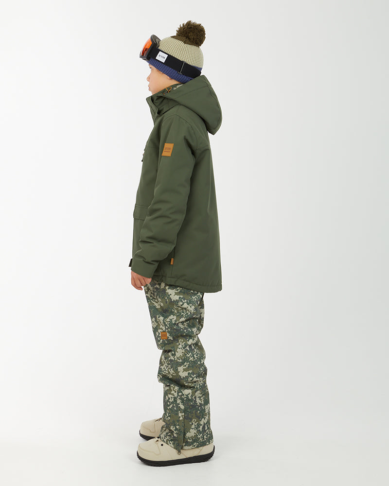 Rumble Kids Snow Jacket Ivy Lichen