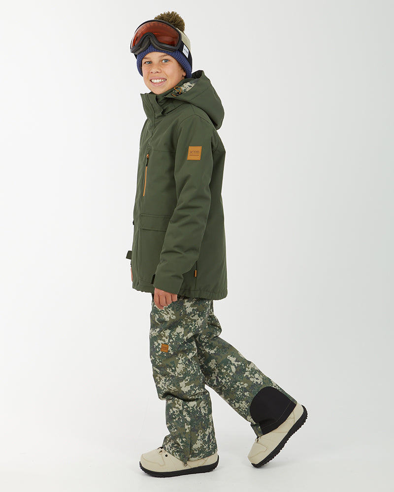 Rumble Kids Snow Jacket Ivy Lichen