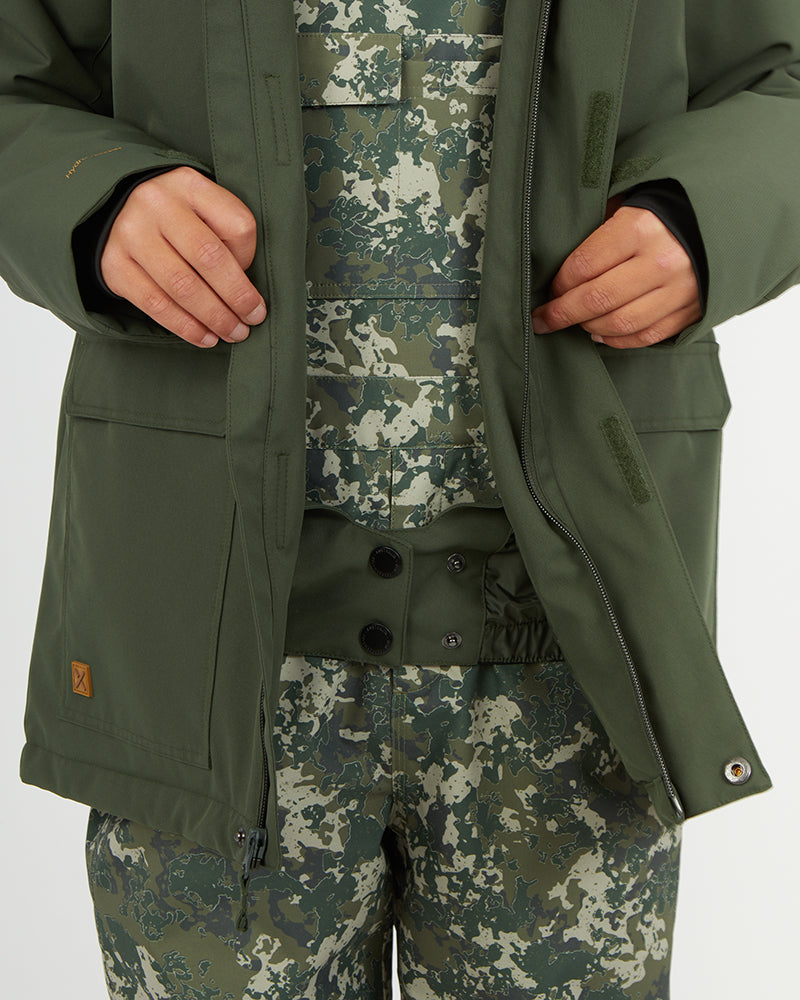 Rumble Kids Snow Jacket Ivy Lichen
