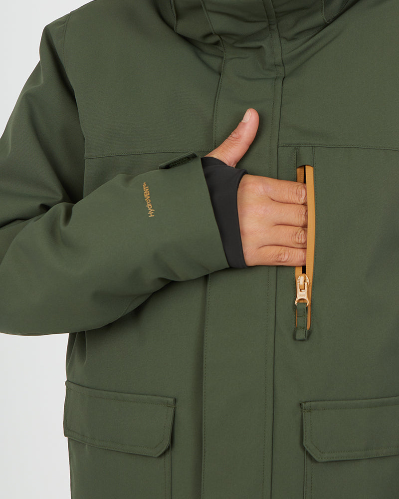 Rumble Kids Snow Jacket Ivy Lichen