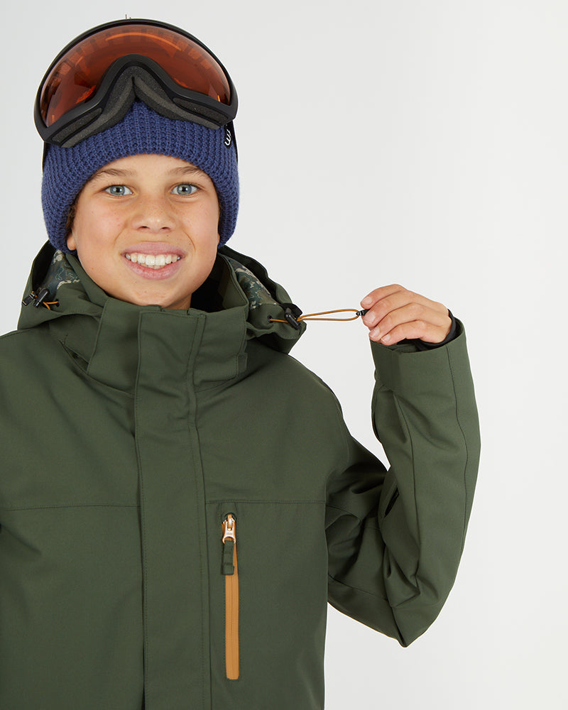 Rumble Kids Snow Jacket Ivy Lichen