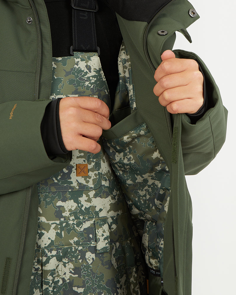 Rumble Kids Snow Jacket Ivy Lichen