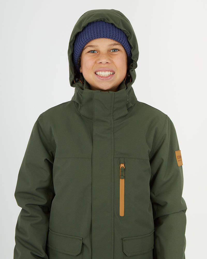 Rumble Kids Snow Jacket Ivy Lichen