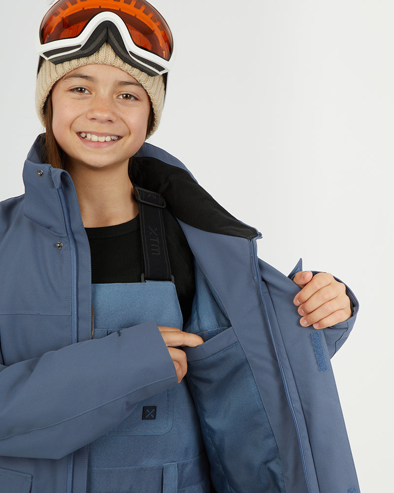 Rumble Kids Snow Jacket Indigo