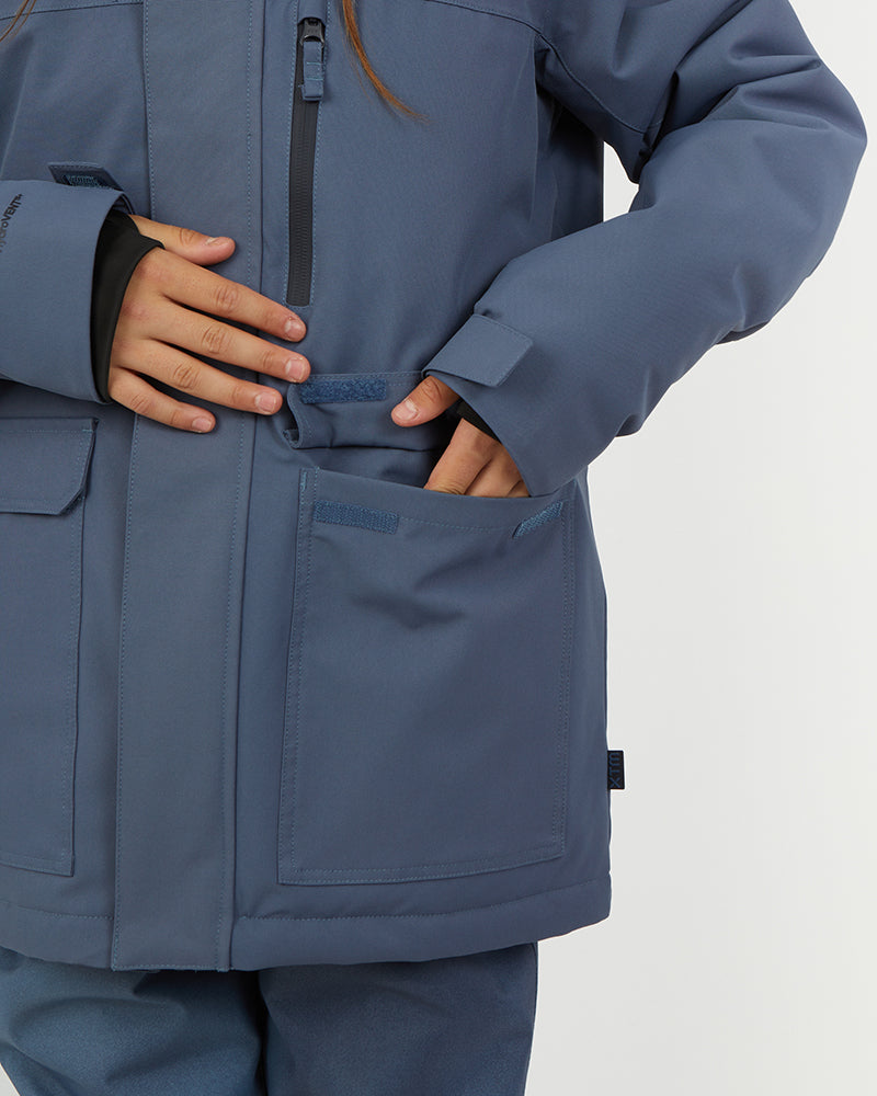 Rumble Kids Snow Jacket Indigo