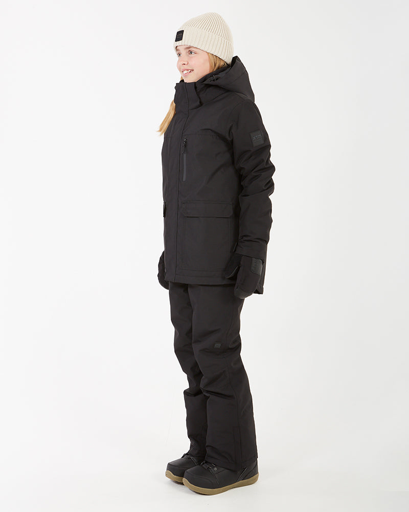 Rumble Kids Snow Jacket Black