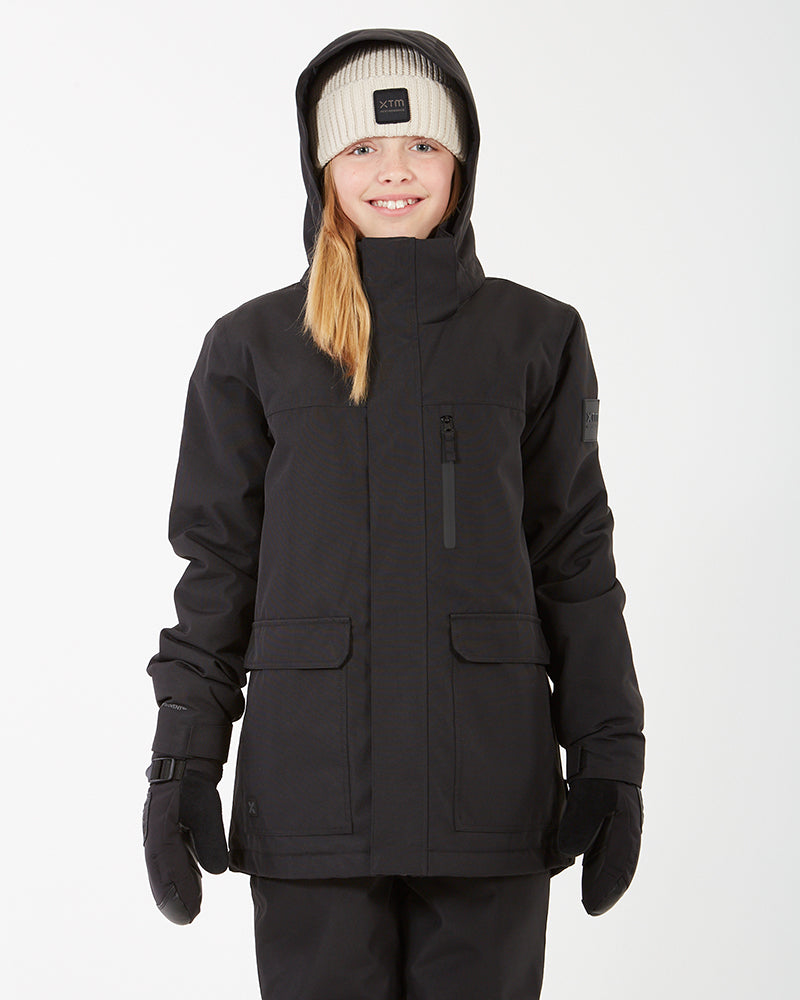 Rumble Kids Snow Jacket Black