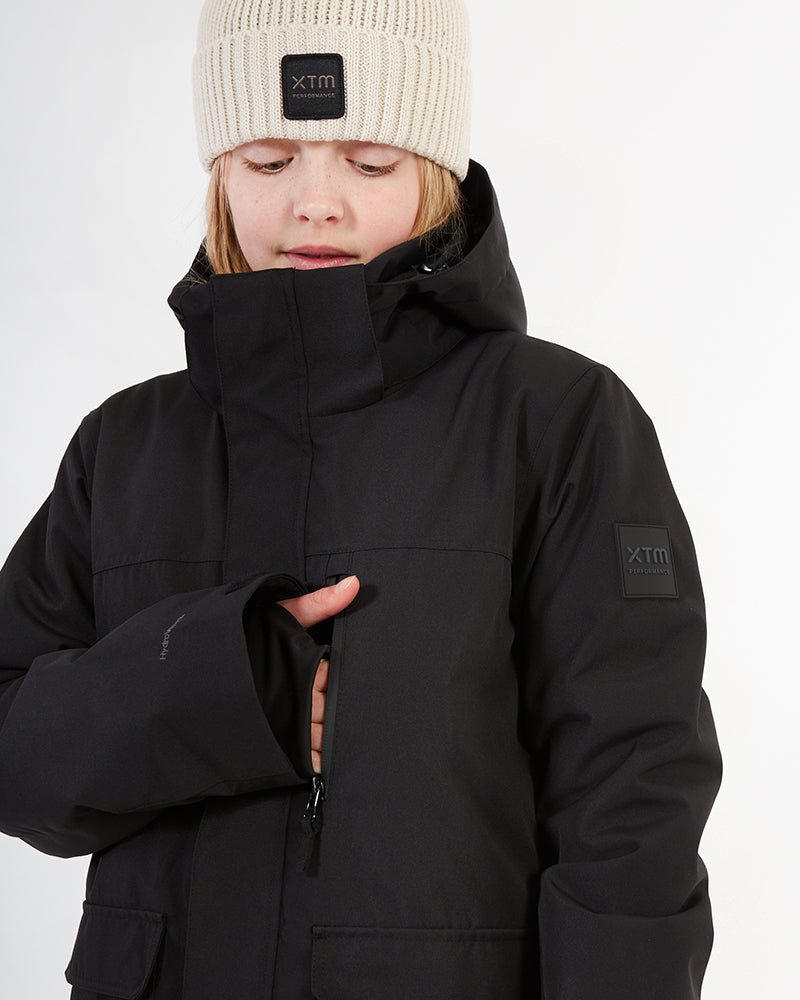 Rumble Kids Snow Jacket Black