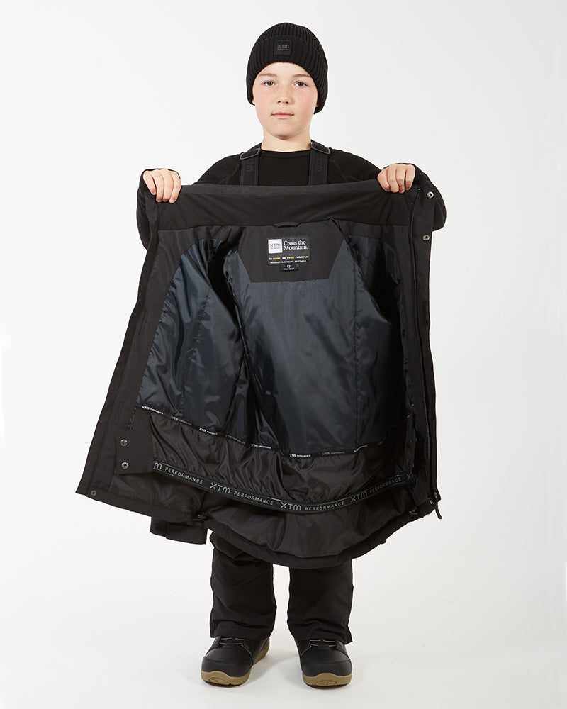 Rumble Kids Snow Jacket Black