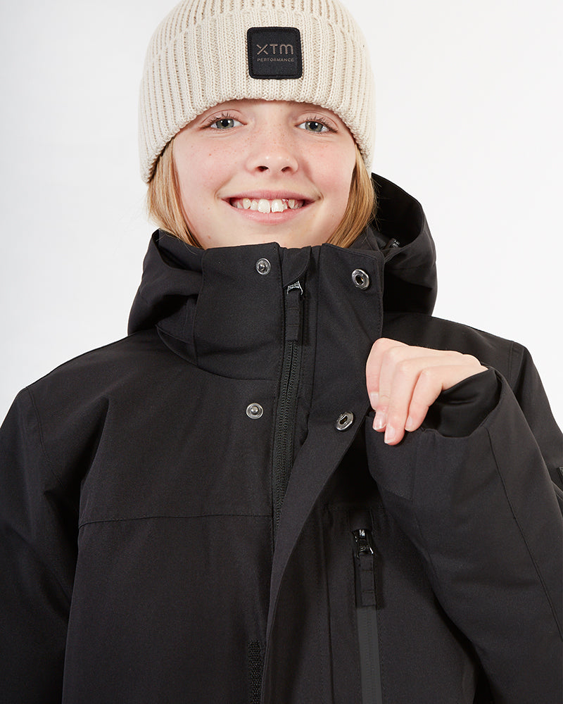 Rumble Kids Snow Jacket Black