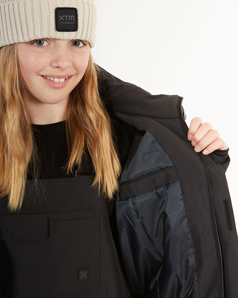 Rumble Kids Snow Jacket Black