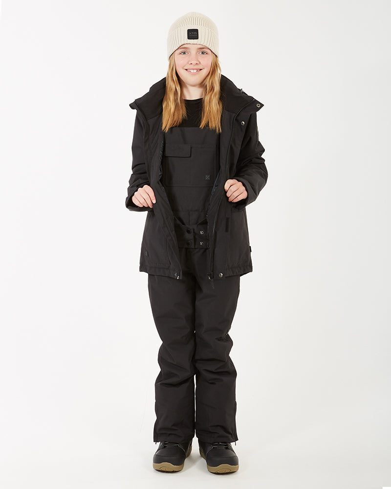 Rumble Kids Snow Jacket Black