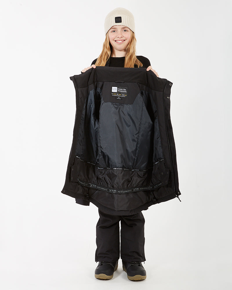 Rumble Kids Snow Jacket Black