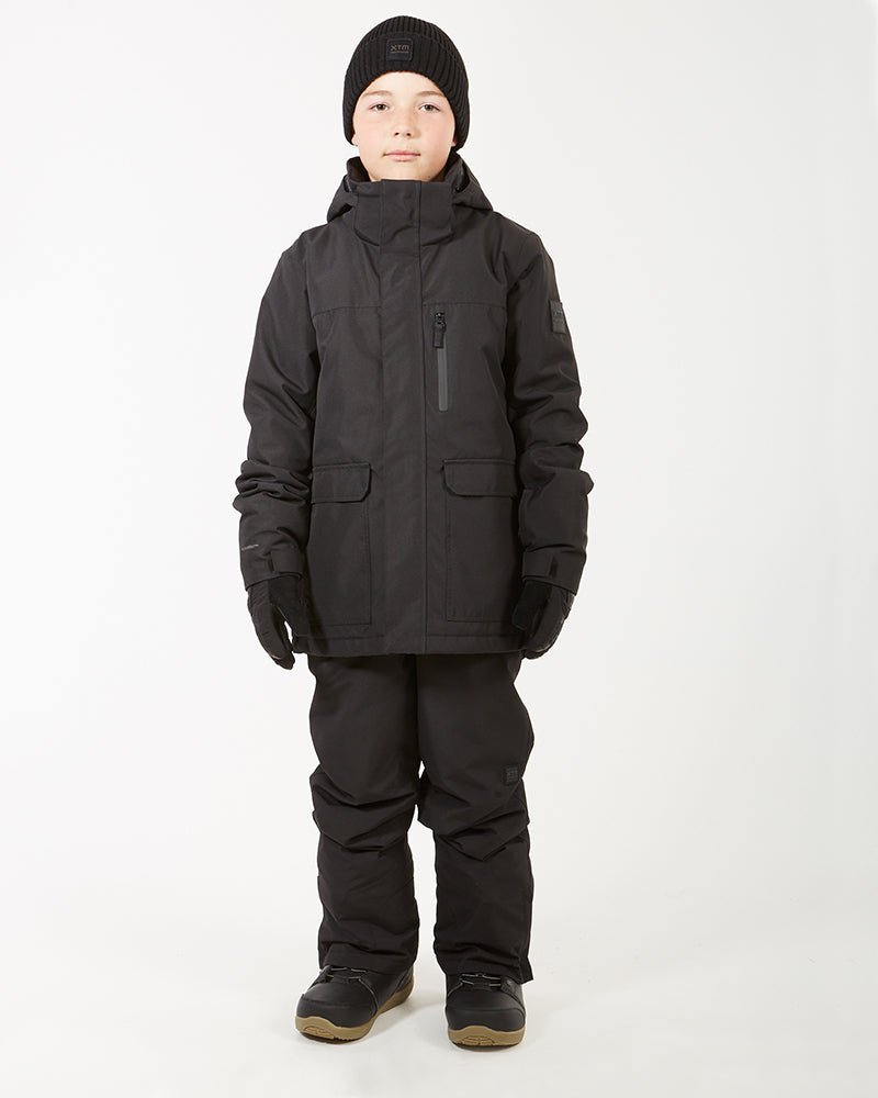 Rumble Kids Snow Jacket Black