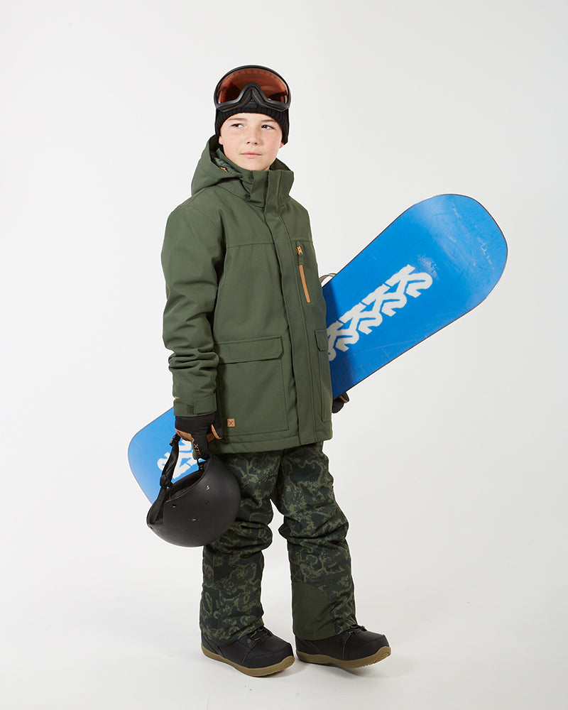 Rumble Kids Snow Jacket Ivy