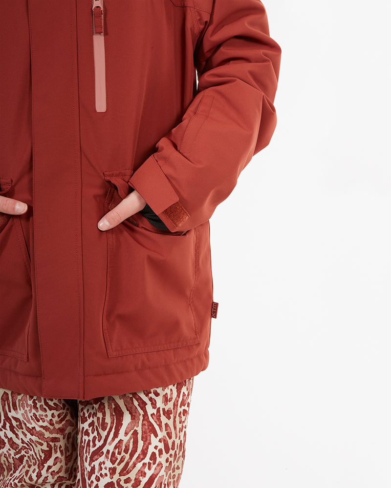 Rumble Kids Snow Jacket Spice