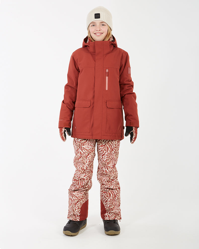 Rumble Kids Snow Jacket Spice