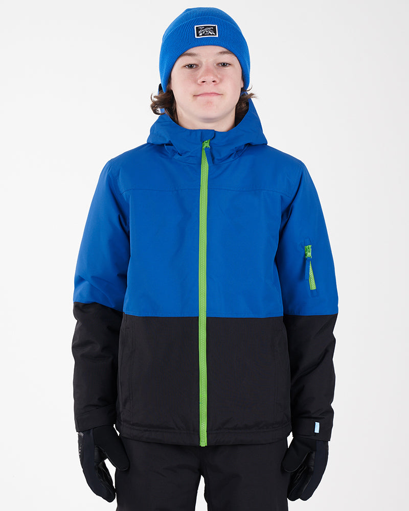 Kids Rental Snow Jacket Blue