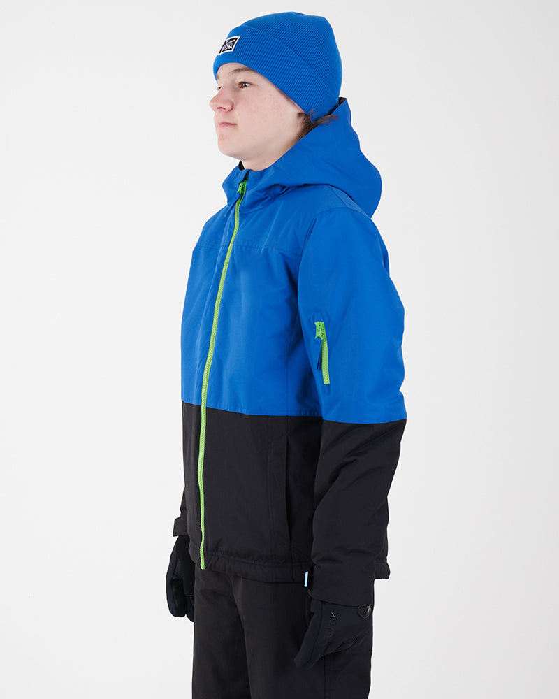 Kids Rental Snow Jacket Blue