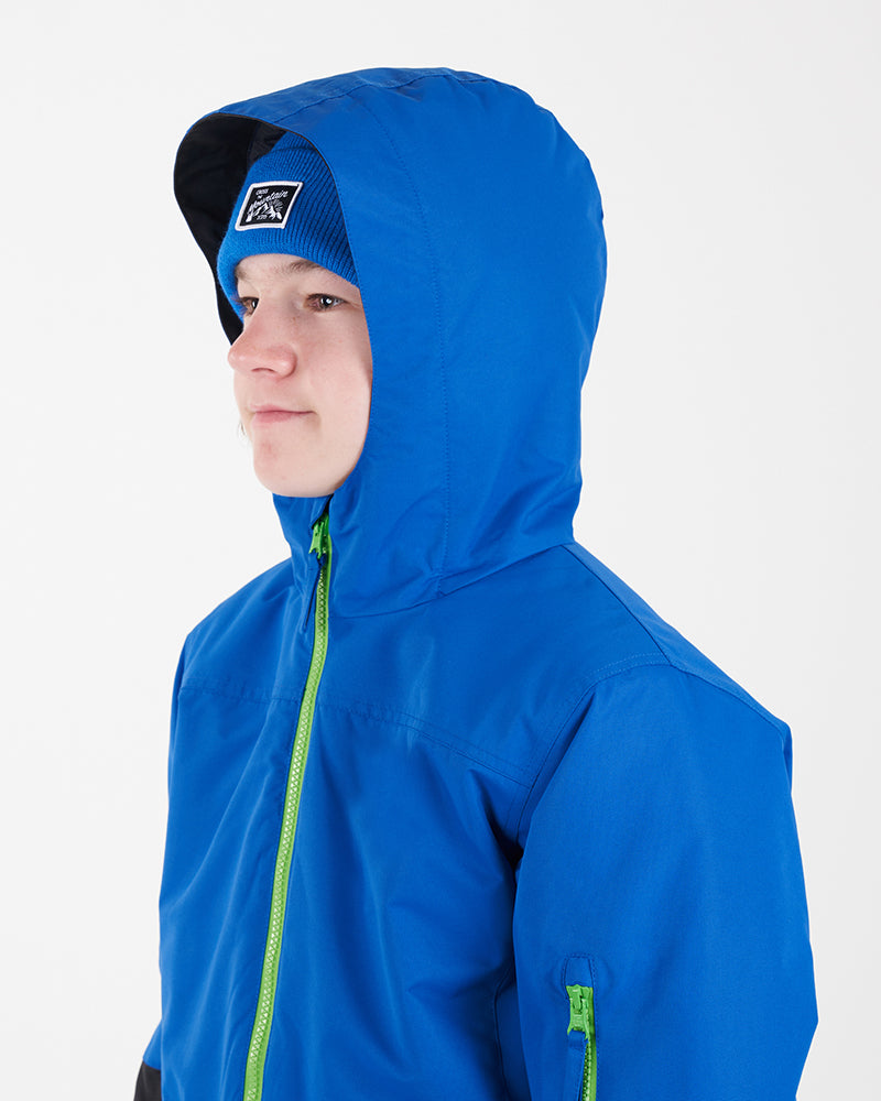 Kids Rental Snow Jacket Blue