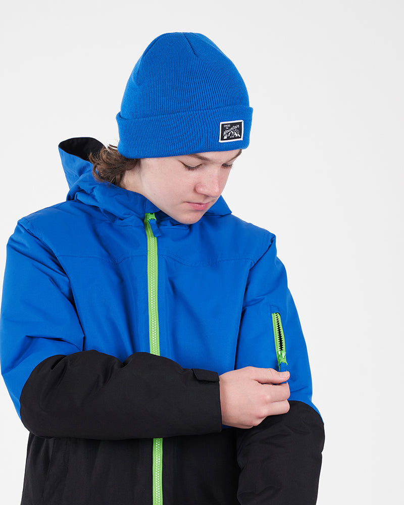 Kids Rental Snow Jacket Blue