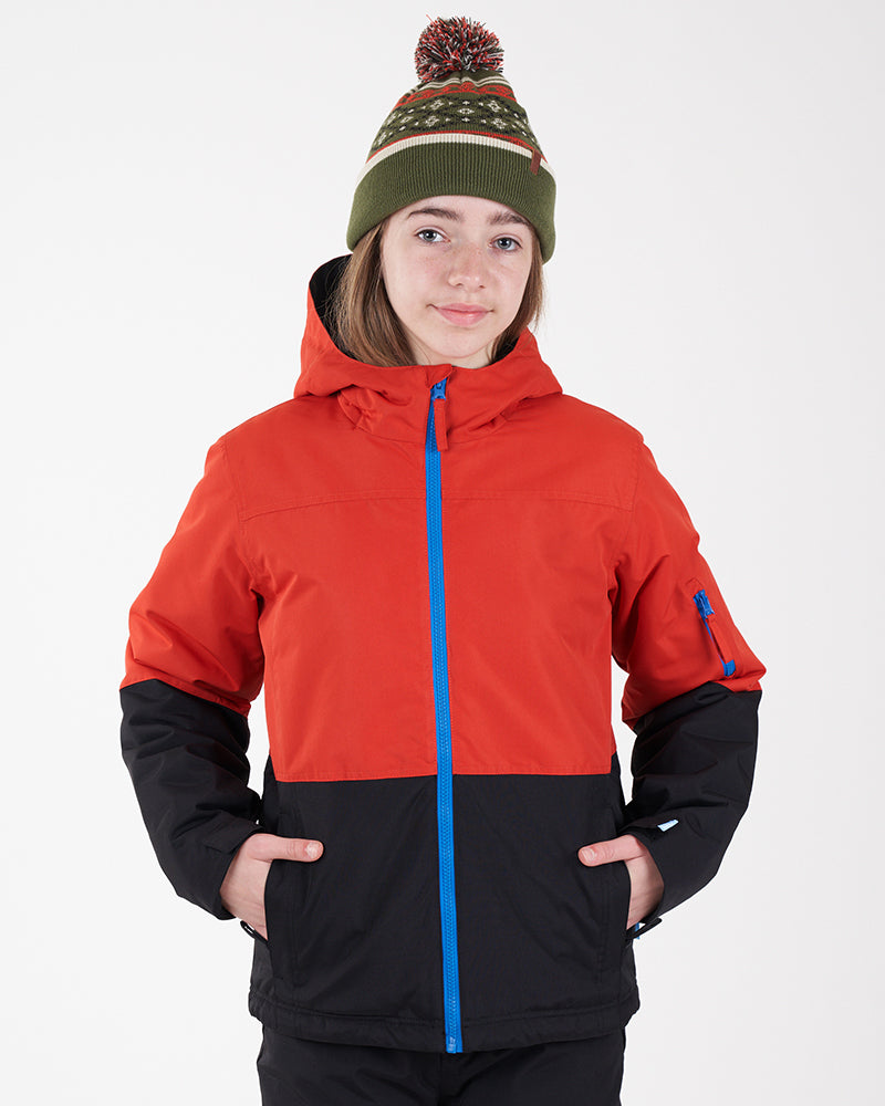 Kids Rental Snow Jacket Lava