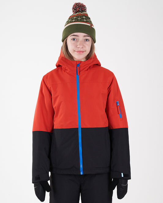 Kids Rental Snow Jacket Lava