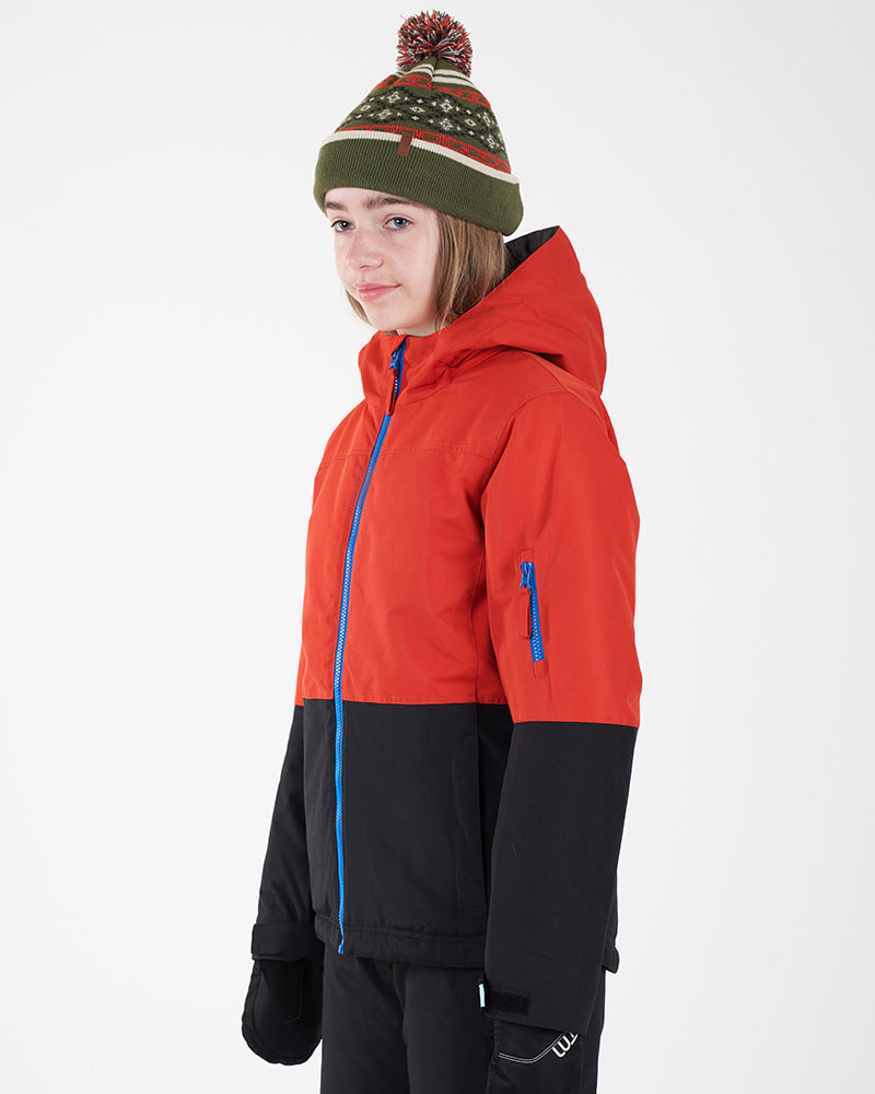 Kids Rental Snow Jacket Lava