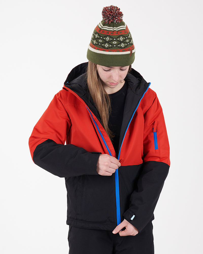 Kids Rental Snow Jacket Lava