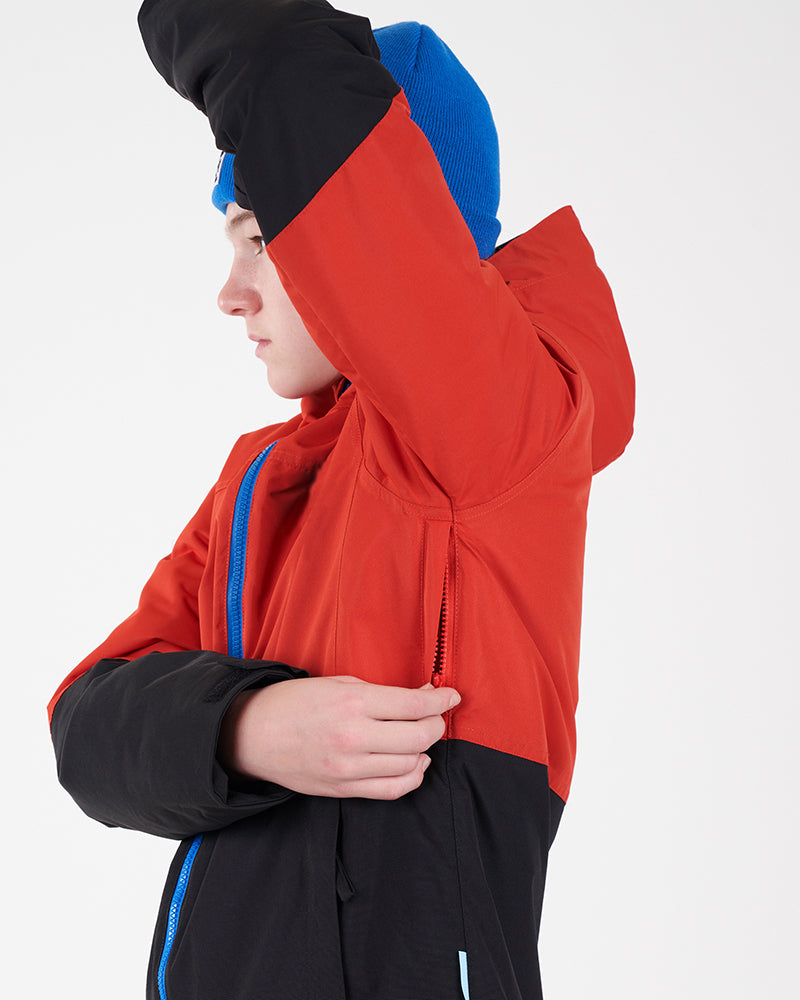 Kids Rental Snow Jacket Lava