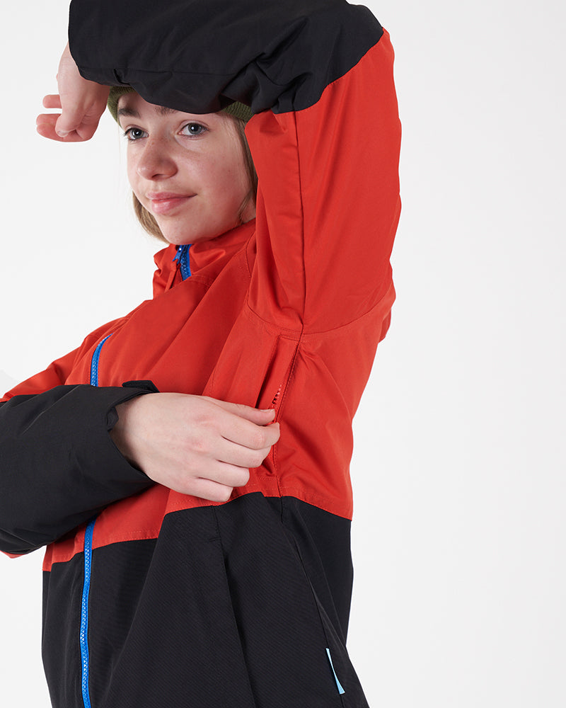 Kids Rental Snow Jacket Lava