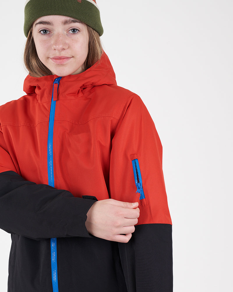 Kids Rental Snow Jacket Lava