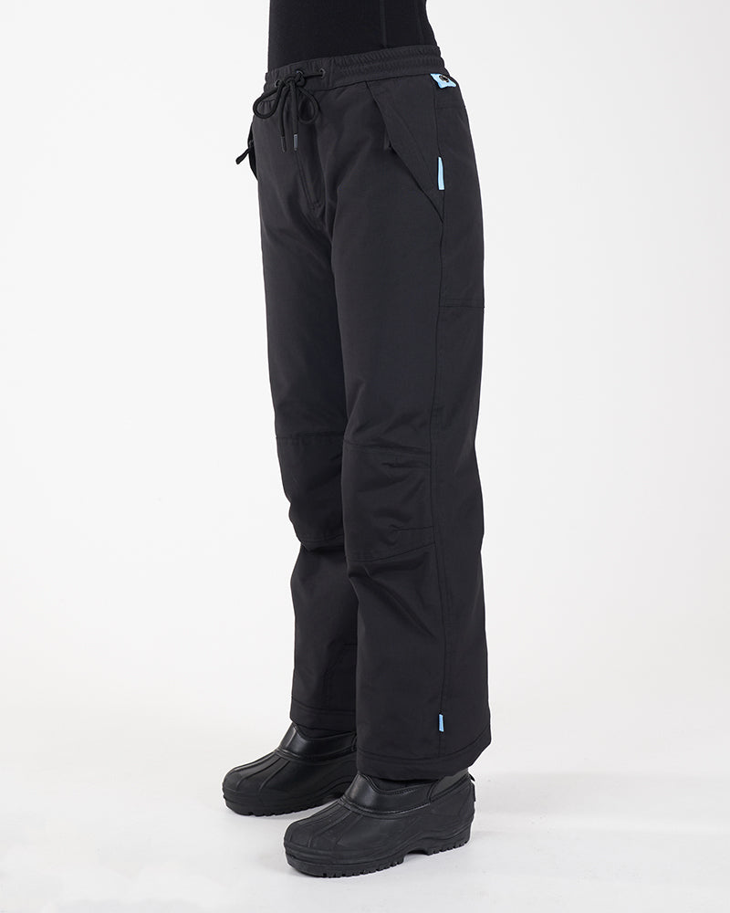 Kids Rental Snow Pants Black