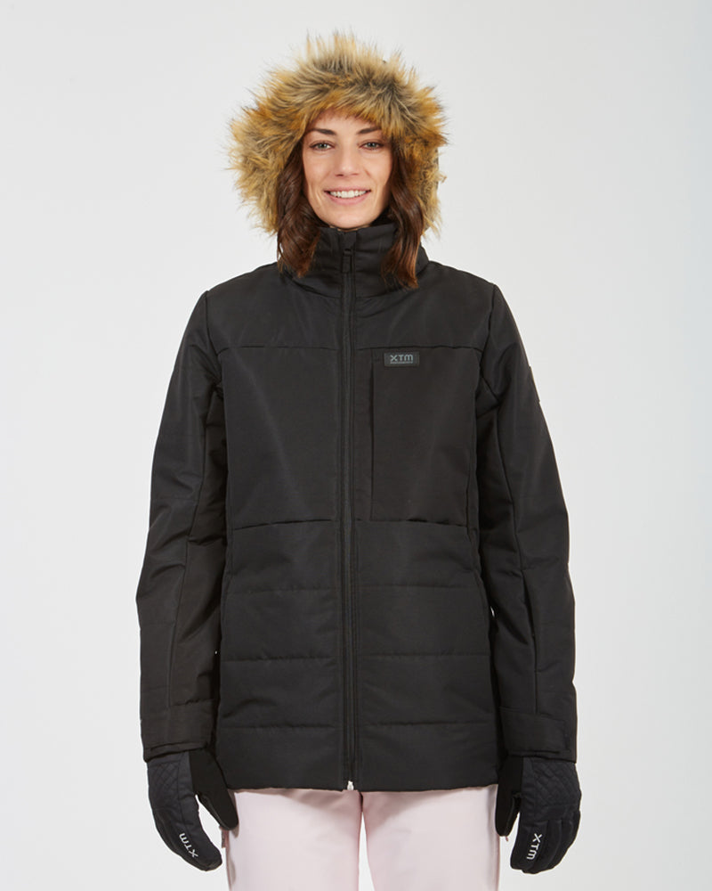 Province Womens Snow Jacket Black