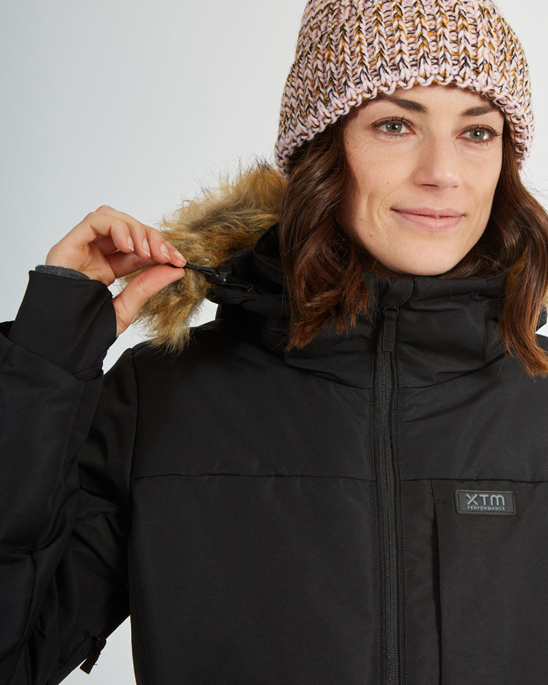 Province Womens Snow Jacket Black