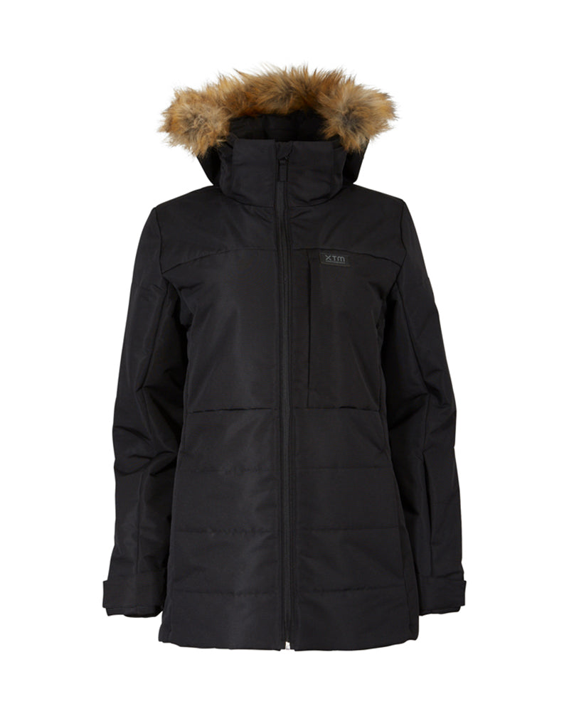 PLUS SIZE Province Womens Snow Jacket Black