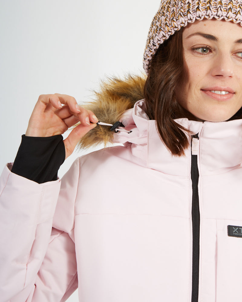 PLUS SIZE Province Womens Snow Jacket Blossom