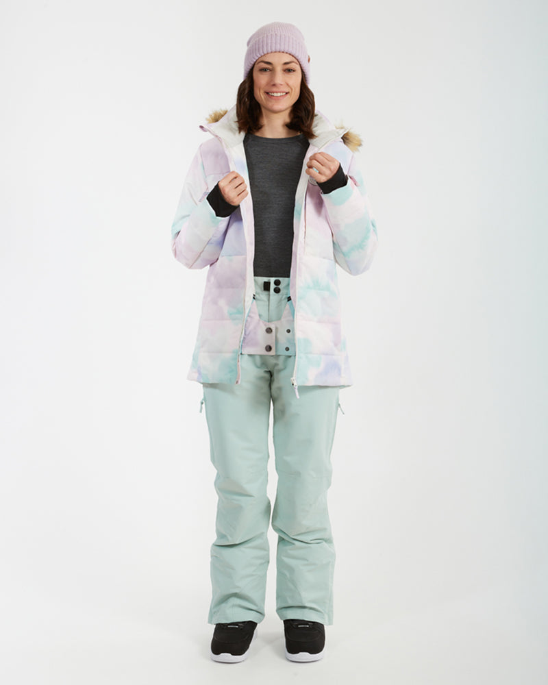 Province Womens Snow Jacket Clouds